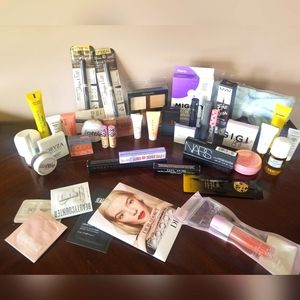 40 Piece Makeup and Skin Care Bundle, Anastasia, Gigi, Tarte, and Many More